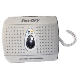 Eva-dry Renewable Mini Dehumidifier Model E-333, Color White Sand